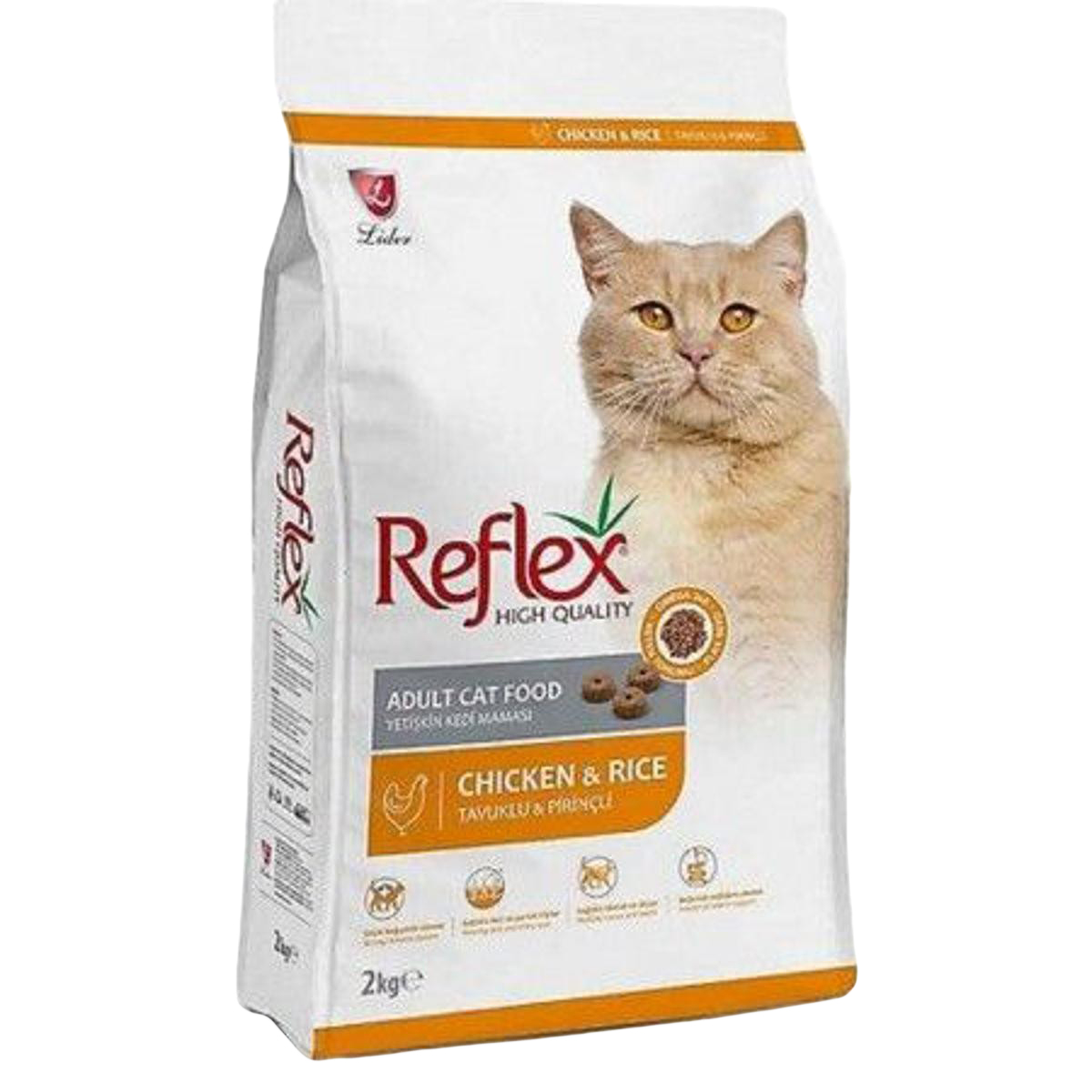 Reflex 2Kg Cat Food Adult
