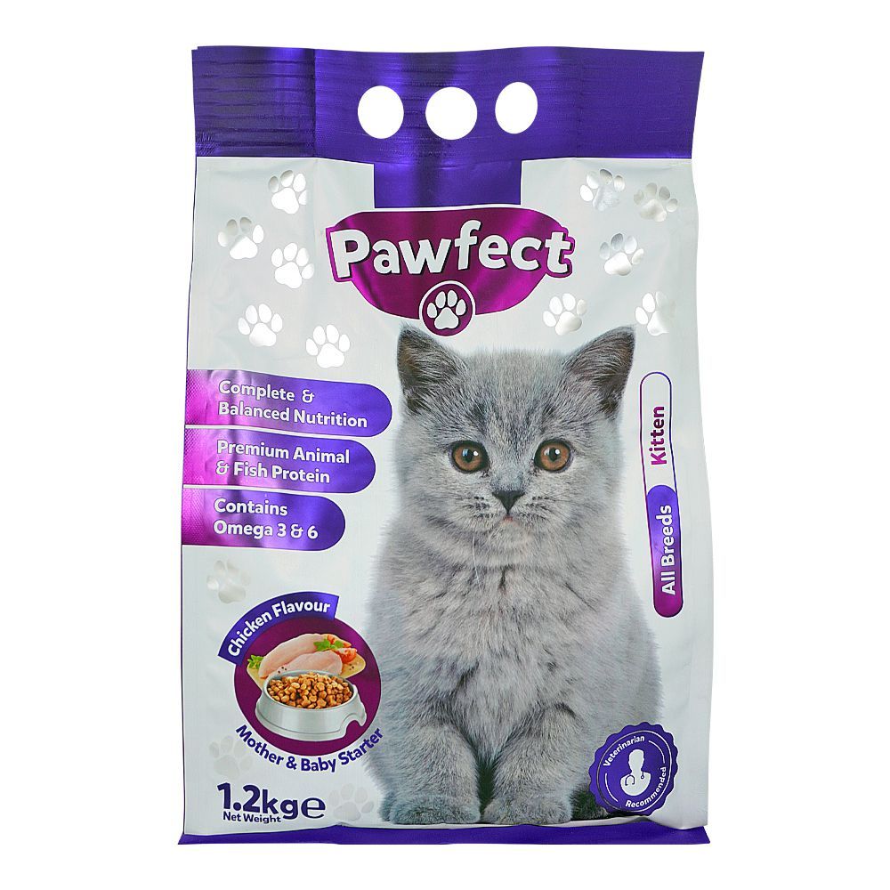 Pawfect Kitten Food 1.2 kg