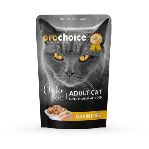 Chicken and Liver chunks in Jelly for Adult Cats